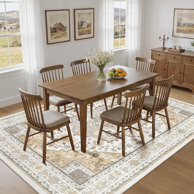 UERMEI 10x14 Area Rug for Living Room - Image 6