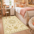 Vacuum-Friendly, 4x6 Washable Area Rug by meejou
