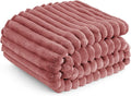 Bedsure GentleSoft Dusty Pink Twin XL Blanket for Bed - Cozy Soft Blankets for Women, Cute Small Fleece Throws for Girls, Birthday Gifts for Women Decor Gifts for Mom, 66x90 Inches