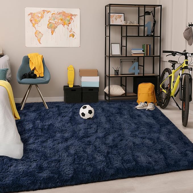 Chicrug Soft Area Rug for Bedroom Living Room Plush Fluffy Rug 4x6 | Shag Furry - Image 5