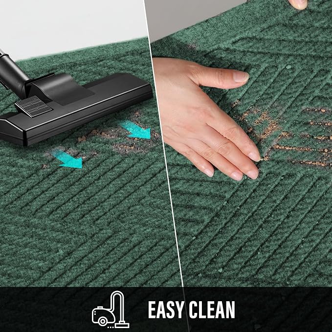 Sturdy Front Door Mat, Absorbent Muddy Dirt Resist Welcome Door Mats Outdoor - Image 7