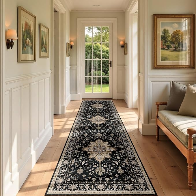 RELEANY Washable Area Rug, Runner 3'x9', Water Repellent, Pet Friendly - Image 2