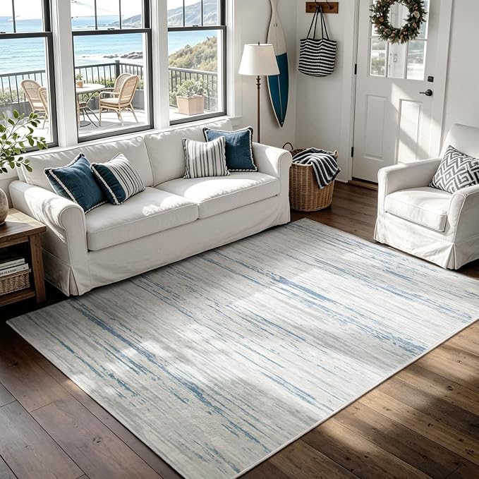 5x7 Washable Area Rug for Living Room, Dining Room, Playroom | Ultra Soft by Lbris