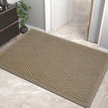 Sturdy Front Door Mat, Absorbent Muddy Dirt Resist Welcome Door Mats Outdoor by HIYARD