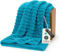 Bedsure Soft Throw Blanket for Couch Decor Gifts Teal 50"x60" | Birthday Gifts by Unknown