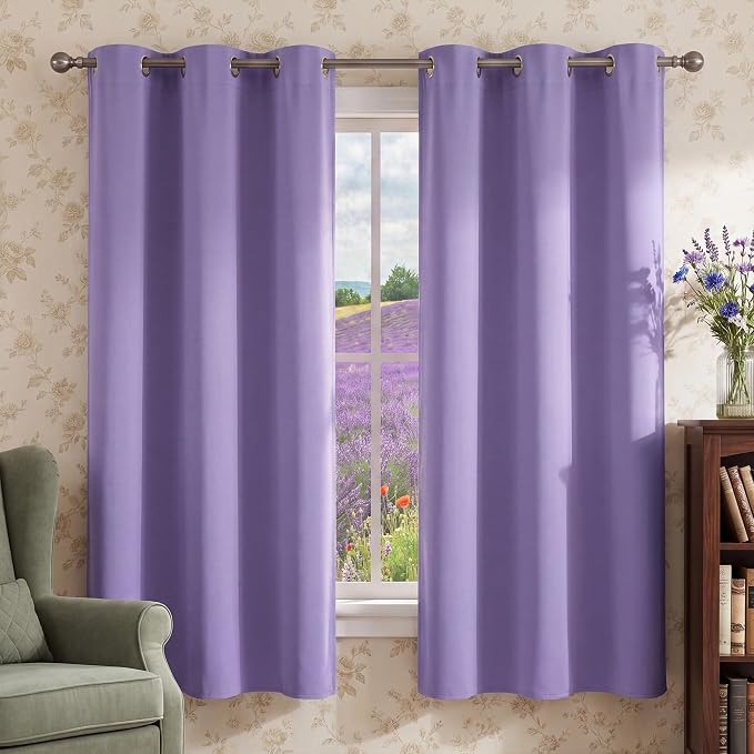 NICETOWN Thermal Insulated Grommet Room Darkening Curtains/Draperies/Panels by NICETOWN