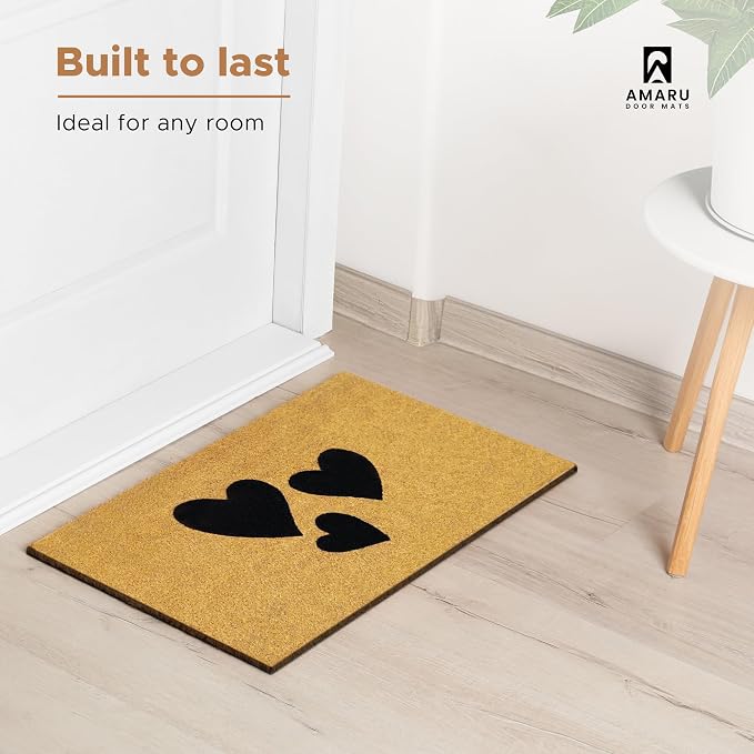 Coir Welcome Mat, 17 x 29 in | 100% Natural Coir, Anti-Shedding, Durable PVC - Image 7
