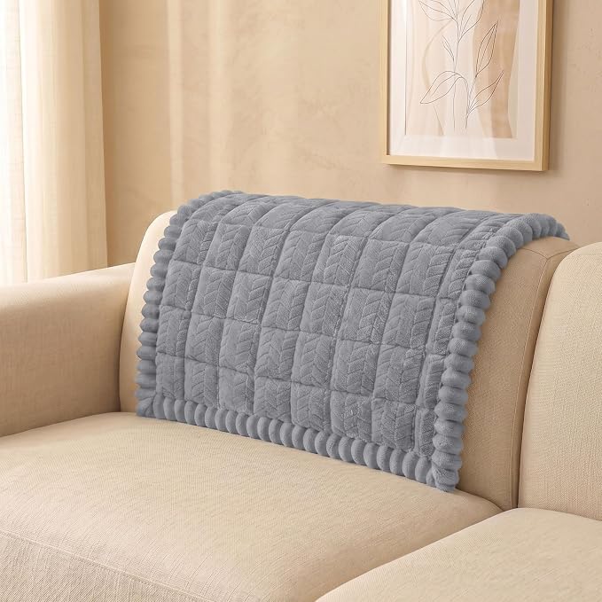 Smiry Couch Cover for Dogs, Non Slip Fuzzy Pet Sofa Arm Covers Washable | Sofa by Smiry
