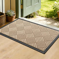 Front Door Mat, Heavy Duty Waterproof Doormat 35.5"x24", Stain Fade Resistant by WELDUN%E2%80%94IdealChoiceforHome