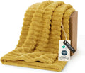 Bedsure Soft Yellow Throw Blanket by Unknown