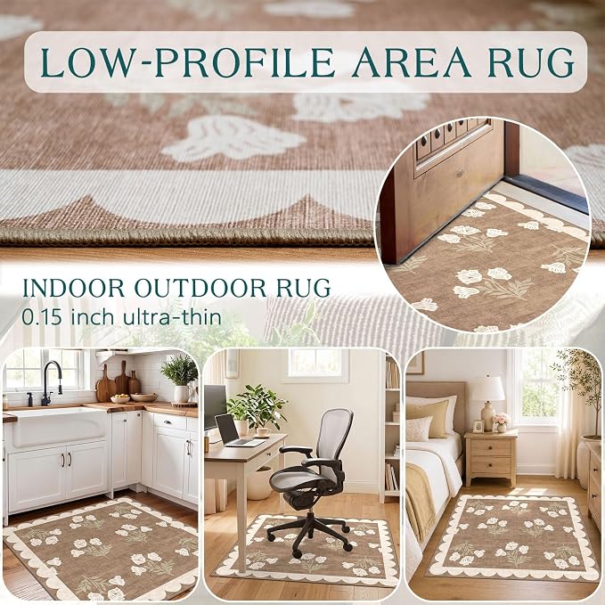 3x3 Square Entryway Rug - Image 5