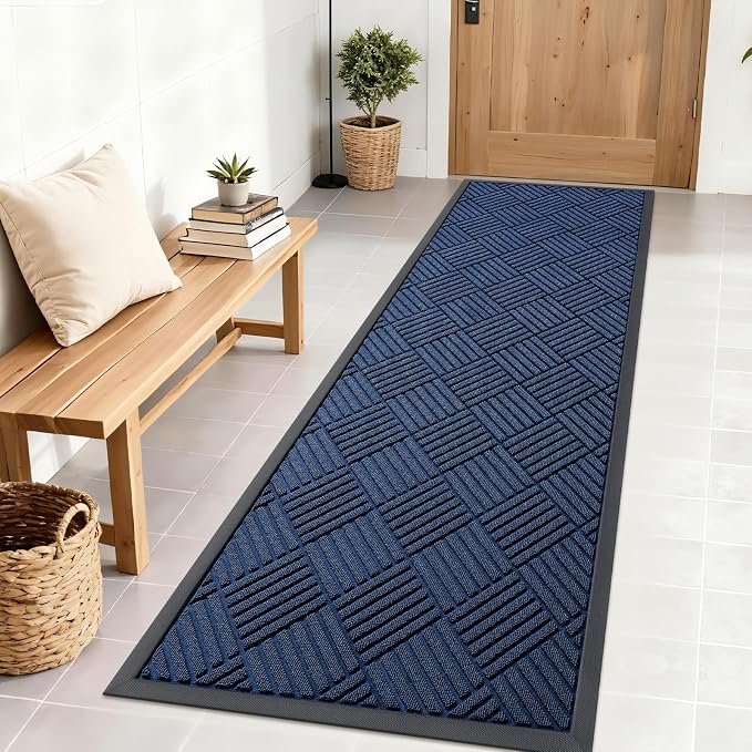 OLANLY Front Door Mat Outside Entrance 71x23, Waterproof Heavy-Duty Doormat | by OLANLY