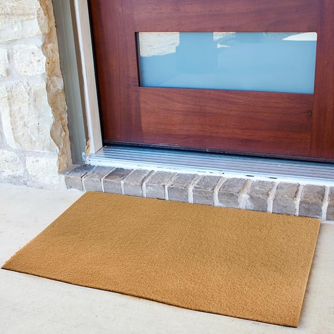 3 Pack Blank Door Mats, 30x17 Inch Artificial Coir Doormats Outdoor - Image 6