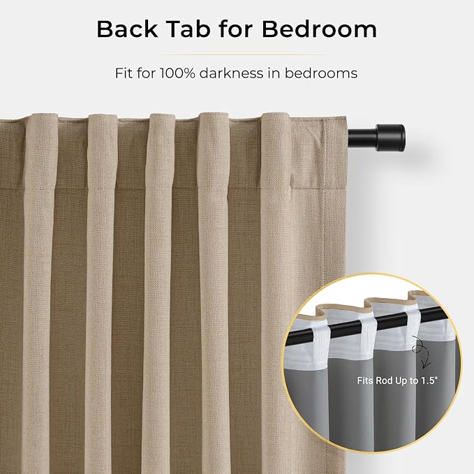 INOVADAY 100% Blackout Curtains - Image 6