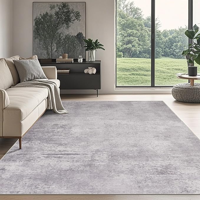 8x10 Washable Area Rugs for Living Room, Dining Room, Playroom by Srugn