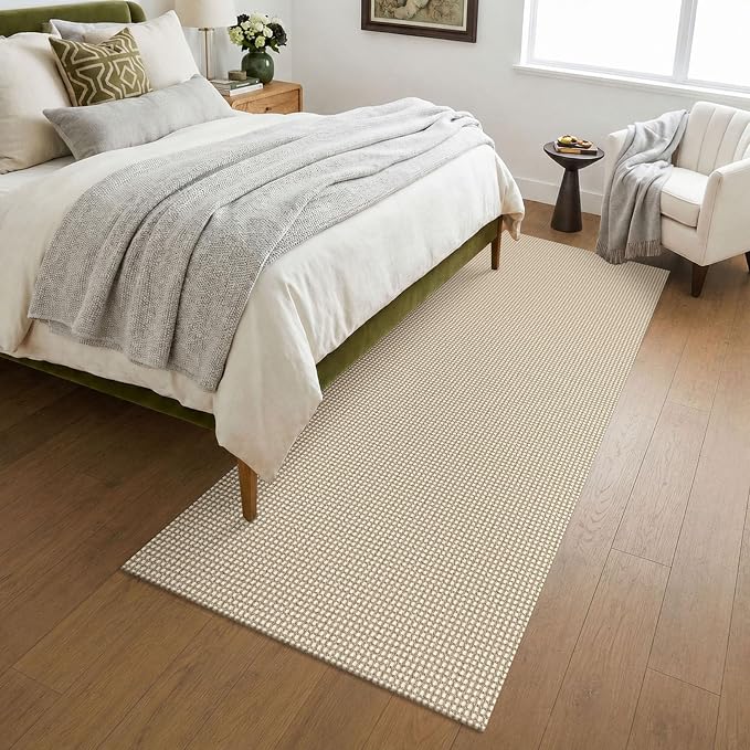 KOZYFLY Woven 3x7 Washable Kitchen Runner Rug, Non Slip Wide Runners - Image 8