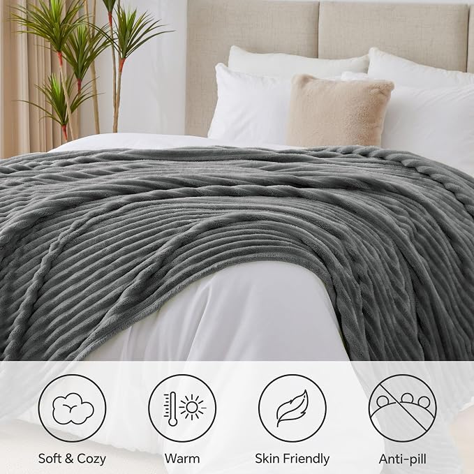 BEDELITE Ribbed King Size Blanket - Image 6