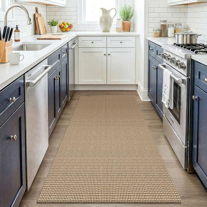 KOZYFLY Washable 3x4 Woven Entry Area Rug, Braided Throw Rugs - Image 3