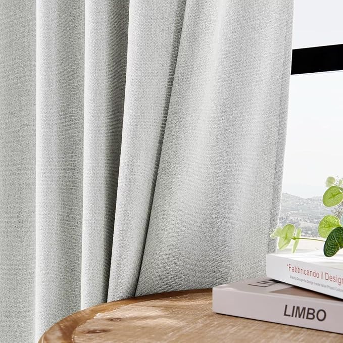 Joydeco Light Filtering Curtains 72 Inch Length - Image 7