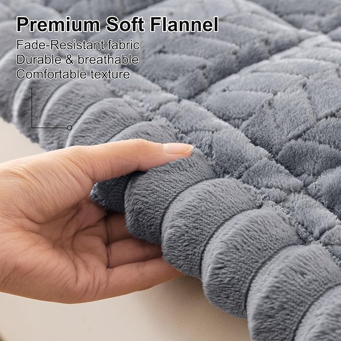 Smiry Couch Cover for Dogs, Non Slip Fuzzy Pet Sofa Covers Washable | Sofa - Image 5