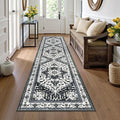Yamaziot Washable Runner Rug, 2x8 Non-Slip Boho Vintage Hallway Kitchen Rug | by Yamaziot