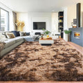 Large Area Rug for Living Room 10x14, Fluffy Shag Rug by PIONBLANK