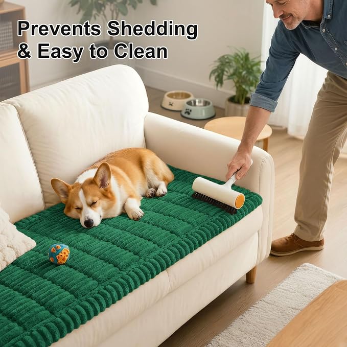 Smiry Couch Cover for Dogs, Non Slip Washable Sofa Protector for Pets | Soft - Image 8