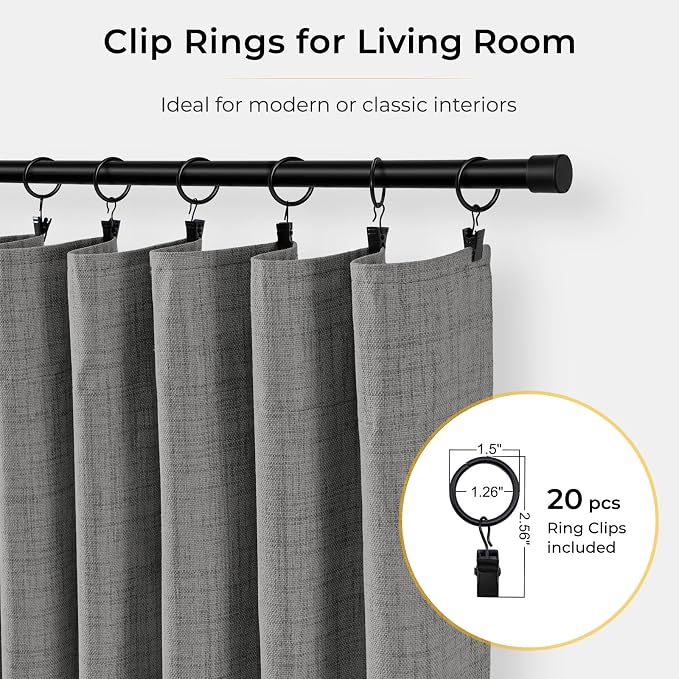 INOVADAY 100% Blackout Curtains - Image 4