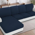 H.VERSAILTEX Sectional Couch Covers 8 Pieces Stretch Sofa Covers by HVERSAILTEX