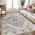 SERISSA 5x7 Washable Non Slip Boho Area Rug by SERISSAHomeDecorCollection