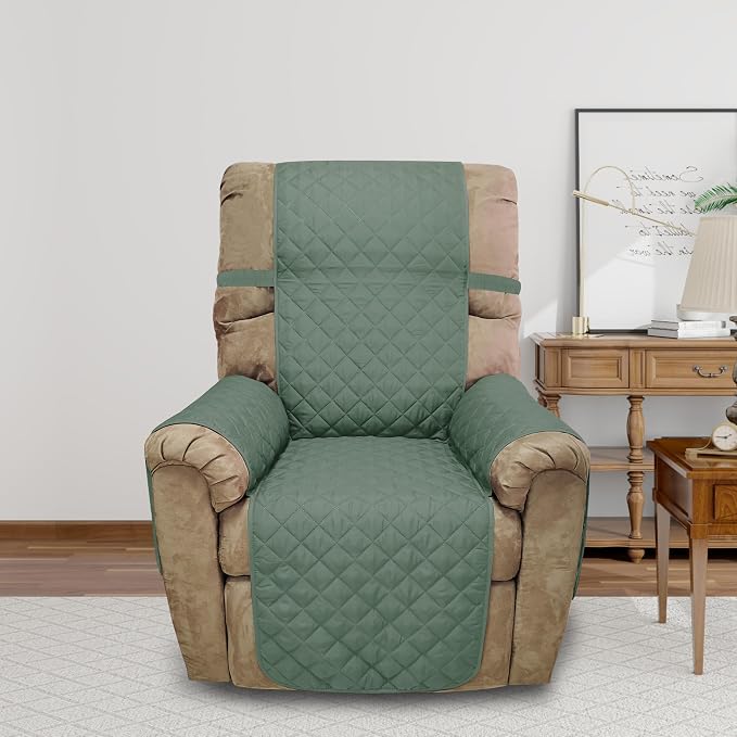 Reversible Chair Covers for Recliner Oversized, Water Repellent, Chair - Image 2