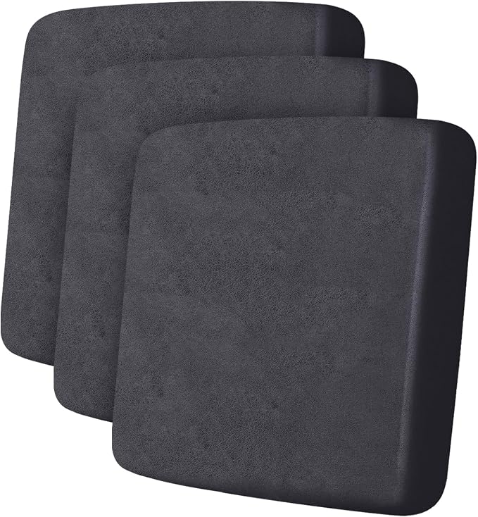ANARACHON Leather Look Couch Cushion Covers Sofa Seat Slipcovers Sets Couches by ANARACHON