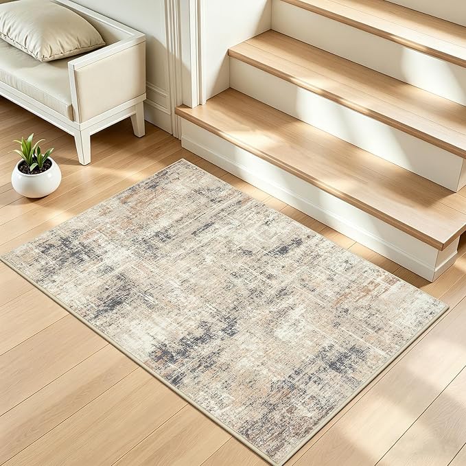 2x3 Area Rugs for Entryway Bathroom, Farmhouse Carpet for Entry Living Room - Image 2