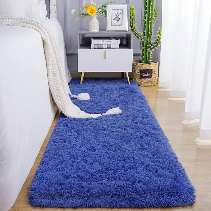 Chicrug Soft Runner Rug for Bedroom Living Room Plush Fluffy Rugs 2x6 | Shag by ChicrugHomeDecor
