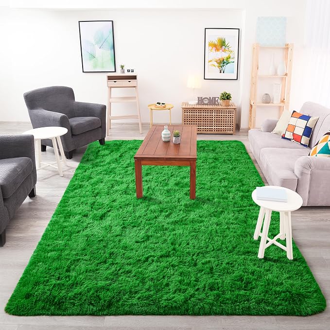 Chicrug Soft Area Rug for Bedroom Living Room Plush Fluffy Rug 4x6 | Shag Furry - Image 5