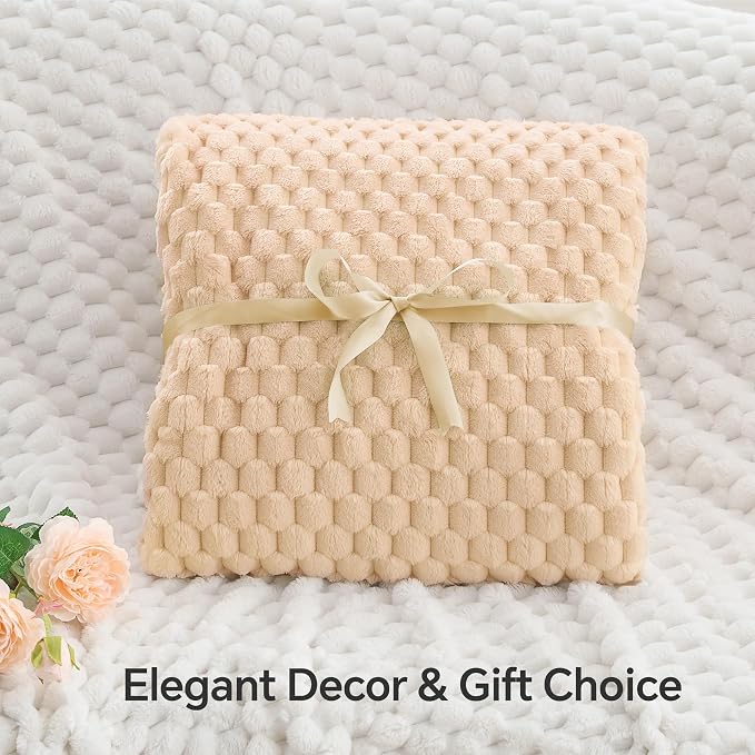 BEDELITE Blush Sand Throw Blanket - Image 4