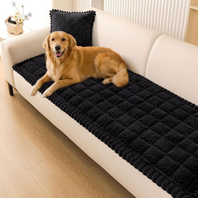Smiry Couch Cover for Dogs, Non Slip Fuzzy Pet Sofa Covers Washable | Sofa by Smiry