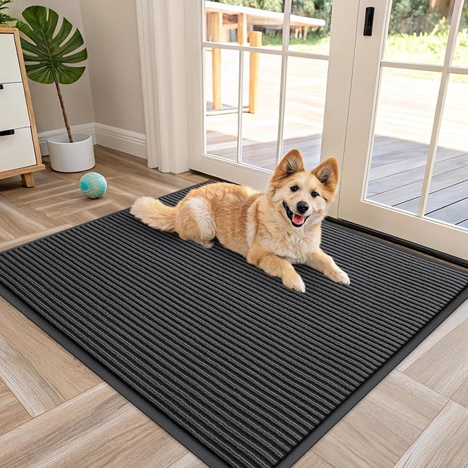 OLANLY Front Door Mat 40x32, Waterproof Heavy-Duty Indoor Outdoor Doormat | by OLANLY
