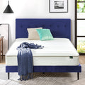 ZINUS 8 Inch Foam and Spring Mattress, California King, CertiPUR-US Certified Foams, Mattress in A Box, White