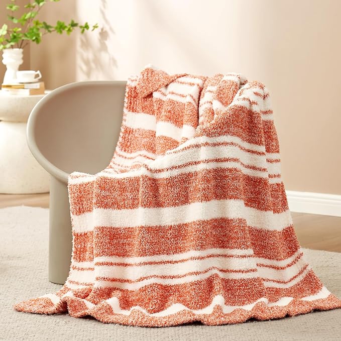 Snuggle Sac Orange Fall Throw Blanket - Image 2