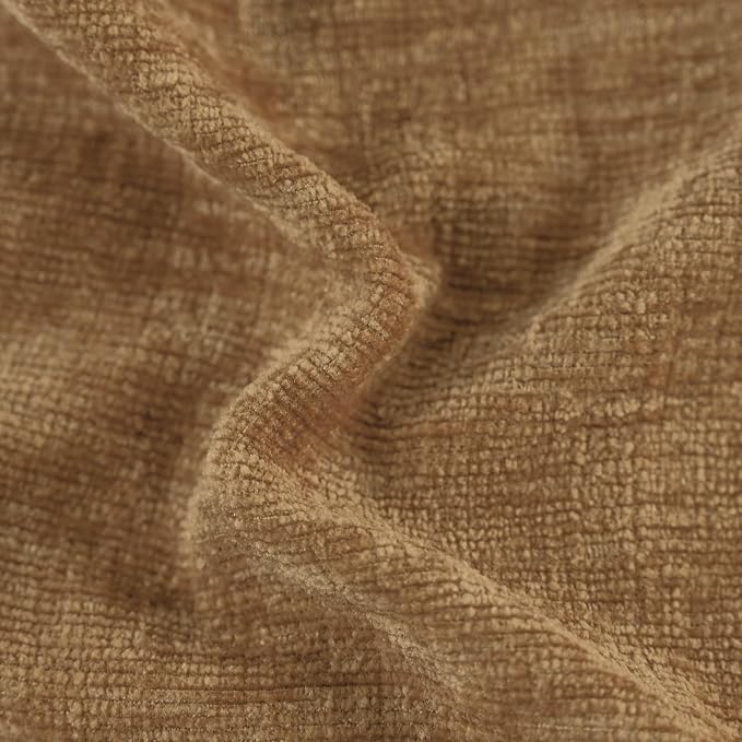 CaliTime Decorative Couch Throw Pillow Covers 16 X 16 Inches Apricot Brown | - Image 2