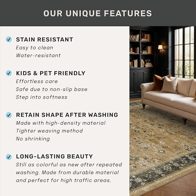 Earthy Tone Washable Long Runners - Image 6