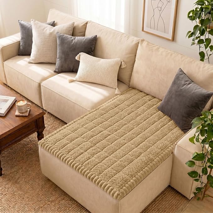 Smiry Couch Cover for Dogs, Non Slip Fuzzy Pet Sofa Covers Washable | Sofa by Smiry