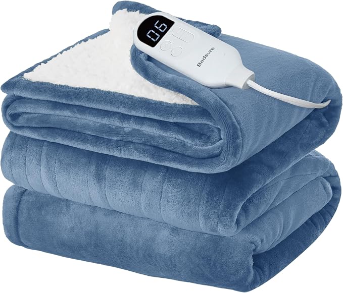 Bedsure Heated Blanket Twin Size, Soft Electric Blanket by Unknown