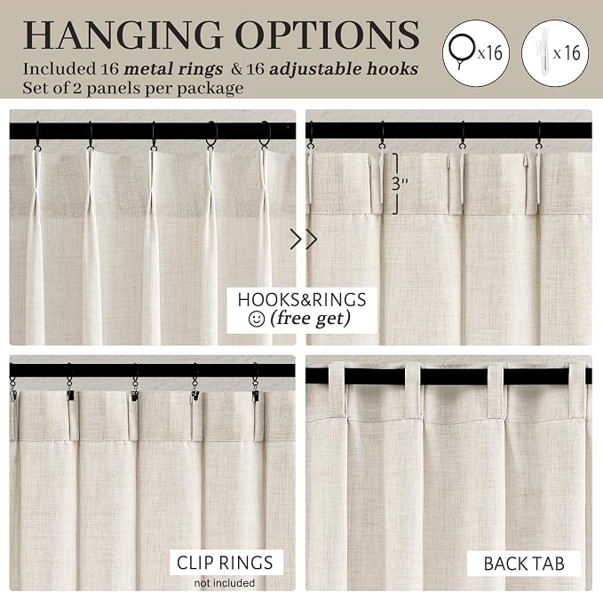 Custom Extra Long 104 Inch Floor to Ceiling Curtains - Image 7