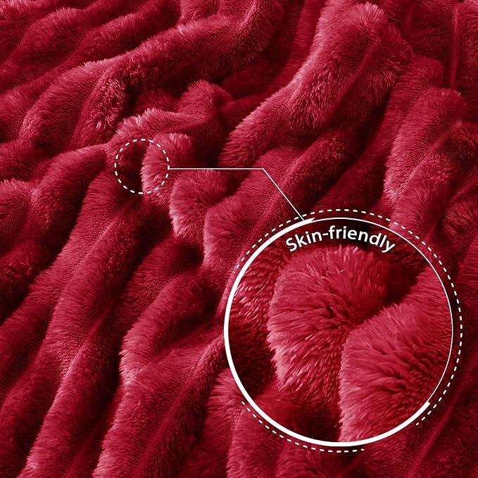 Exclusivo Mezcla Striped King Size Fleece Blanket - Image 5