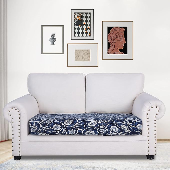 Printed Couch Cushion Covers, Sofa Covers Washable - Image 2
