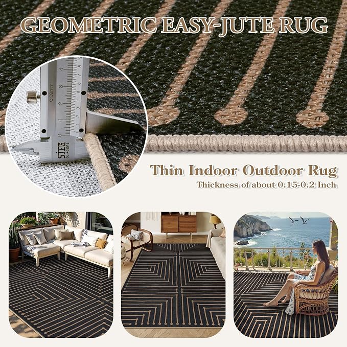 Lahome 8x10 Indoor Outdoor Rug - Image 3
