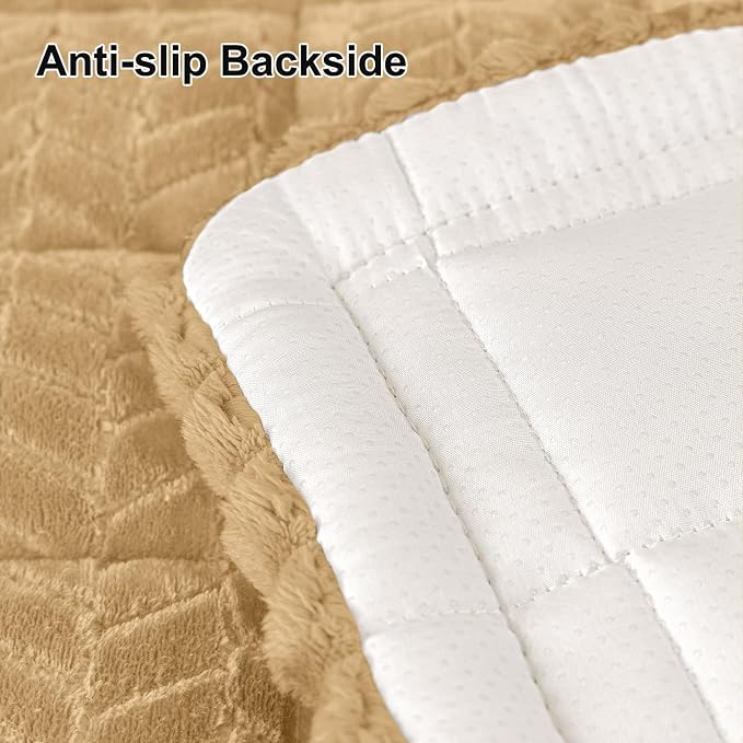 Smiry Couch Cover for Dogs, Non Slip Fuzzy Pet Sofa Covers Washable | Sofa - Image 6