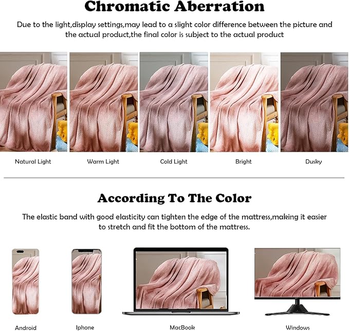 NEWCOSPLAY Super Soft King Blanket Dusty Pink Premium Silky Flannel Fleece Leaves Pattern Lightweight Bed Blanket All Season Use (Dusty Pink, King(90"x110"))